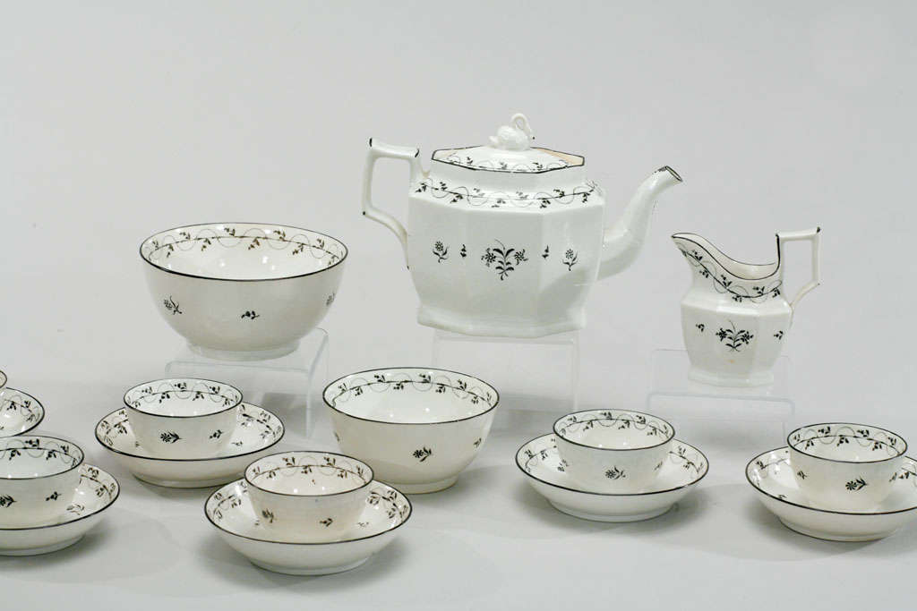 18th century tea set