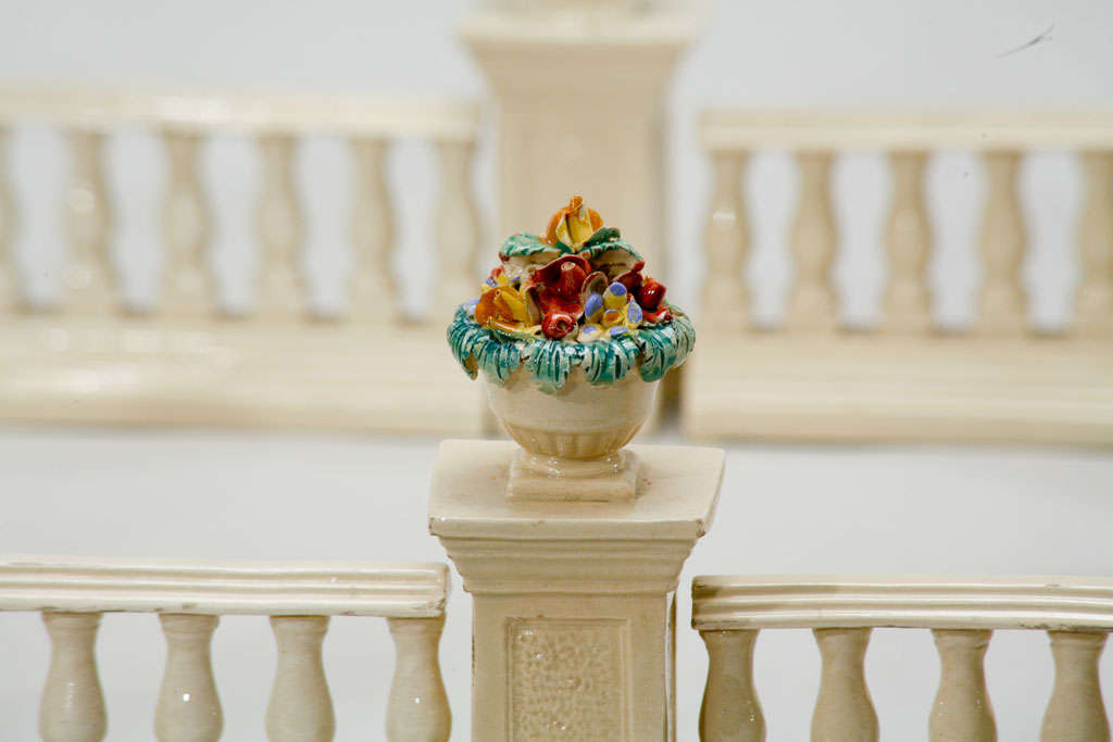 Italian Glazed 20 Piece Centerpiece-Table Surround