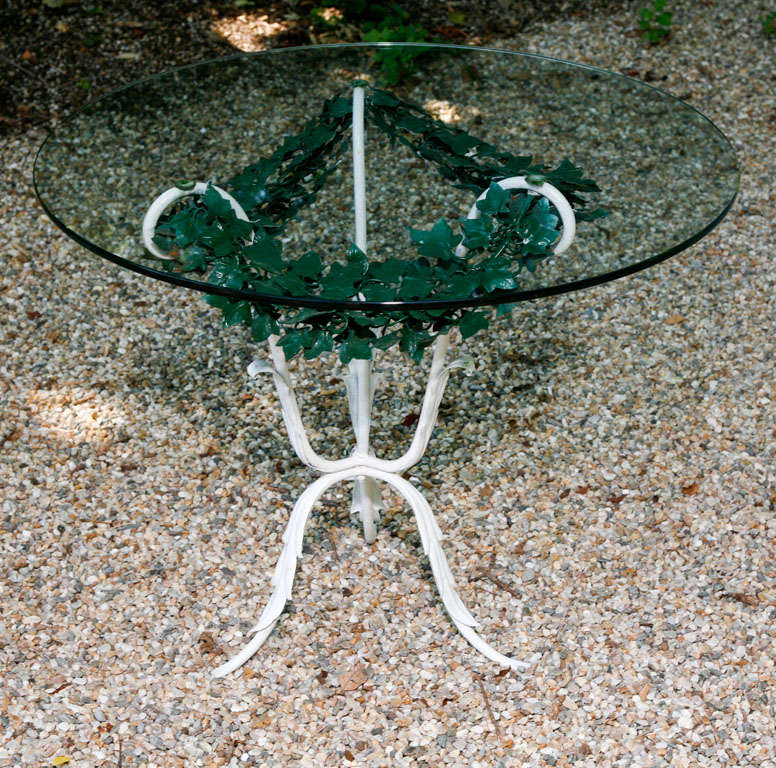 Tole Ivy leaf    swag table