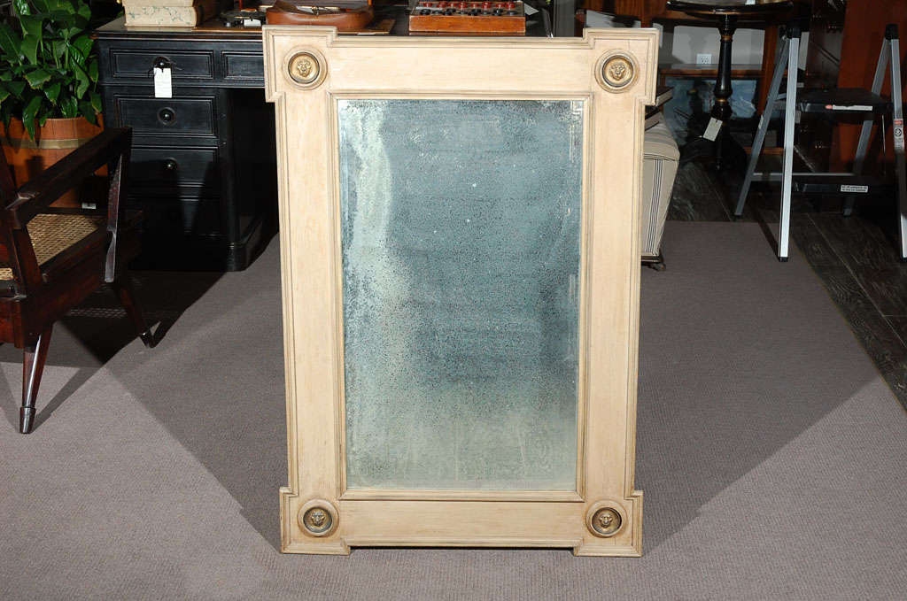 An Italian Mirror with Lions, Circa 1820
