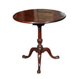 An English Tilt-Top Table in Mahogany, Circa 1860