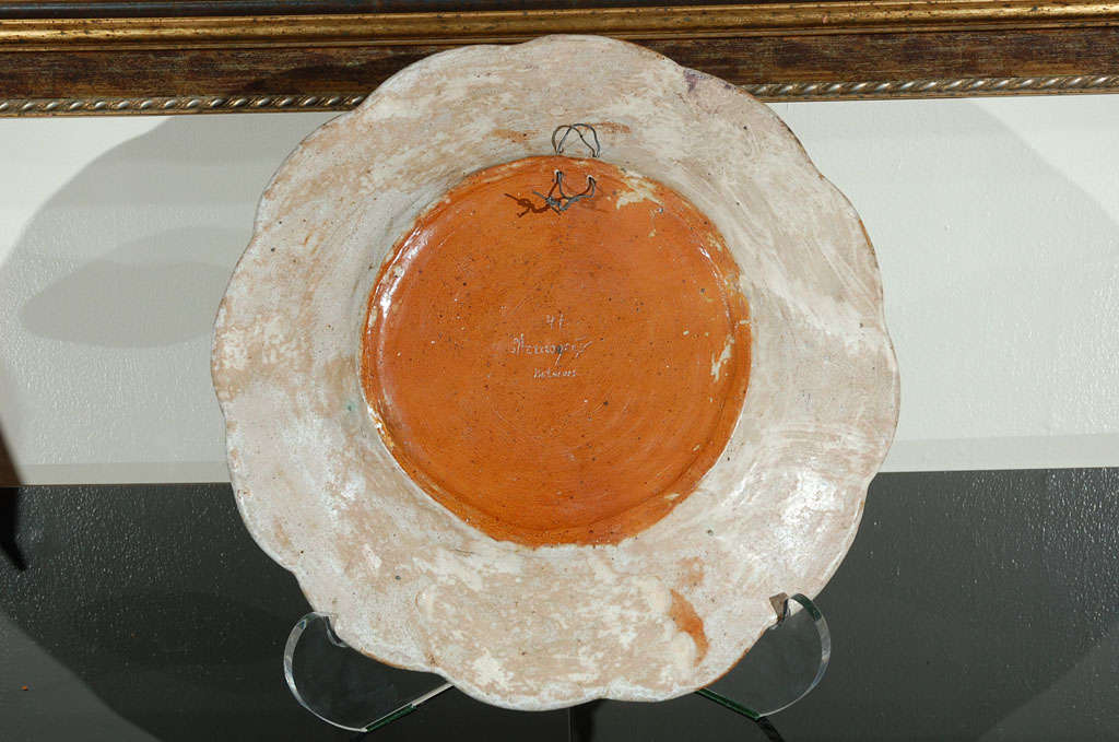 Keramik-Teller mit Tierkreiszeichen aus den 1970er Jahren, signiert Acmogres im Angebot 3