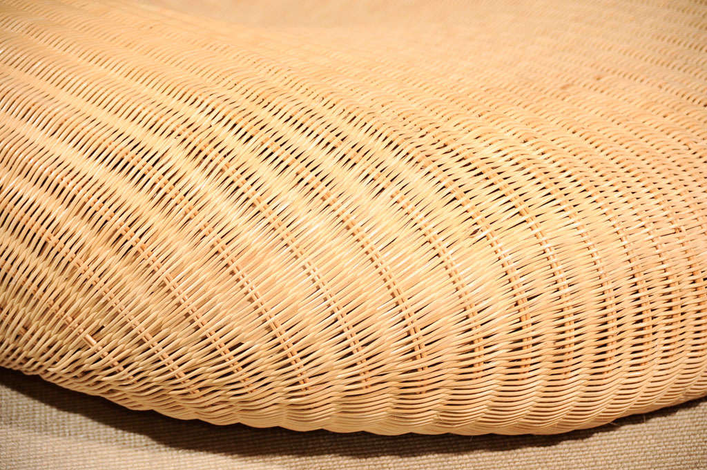 Wicker "Cloud" Chaise Lounge