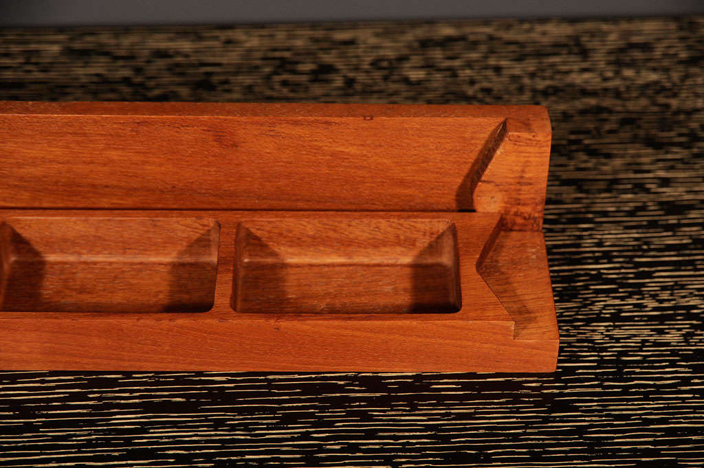 Staved Teak Jewelry Box by Jens Quistgaard