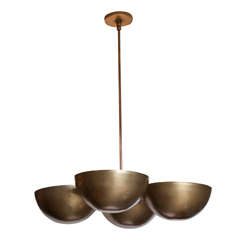 Bronze Chandelier by Robert Long