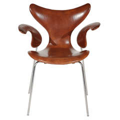 Chaise "Mouette" d'Arne Jacobsen