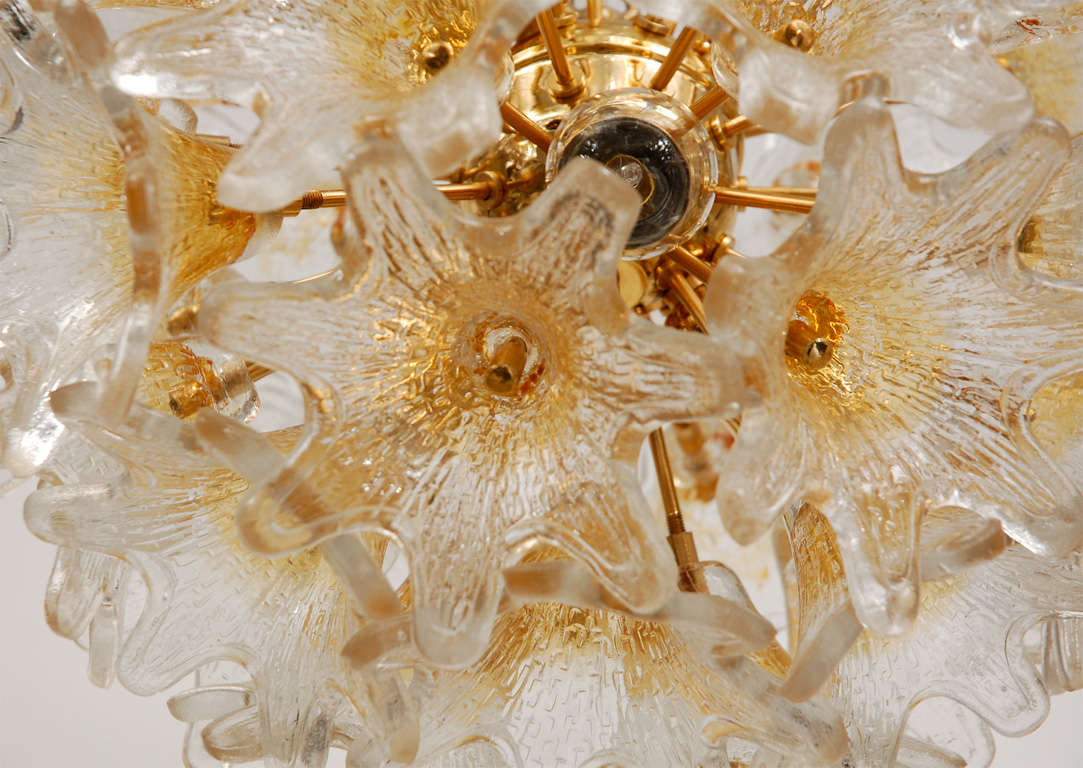 Murano Glass Flower Sputnik 1