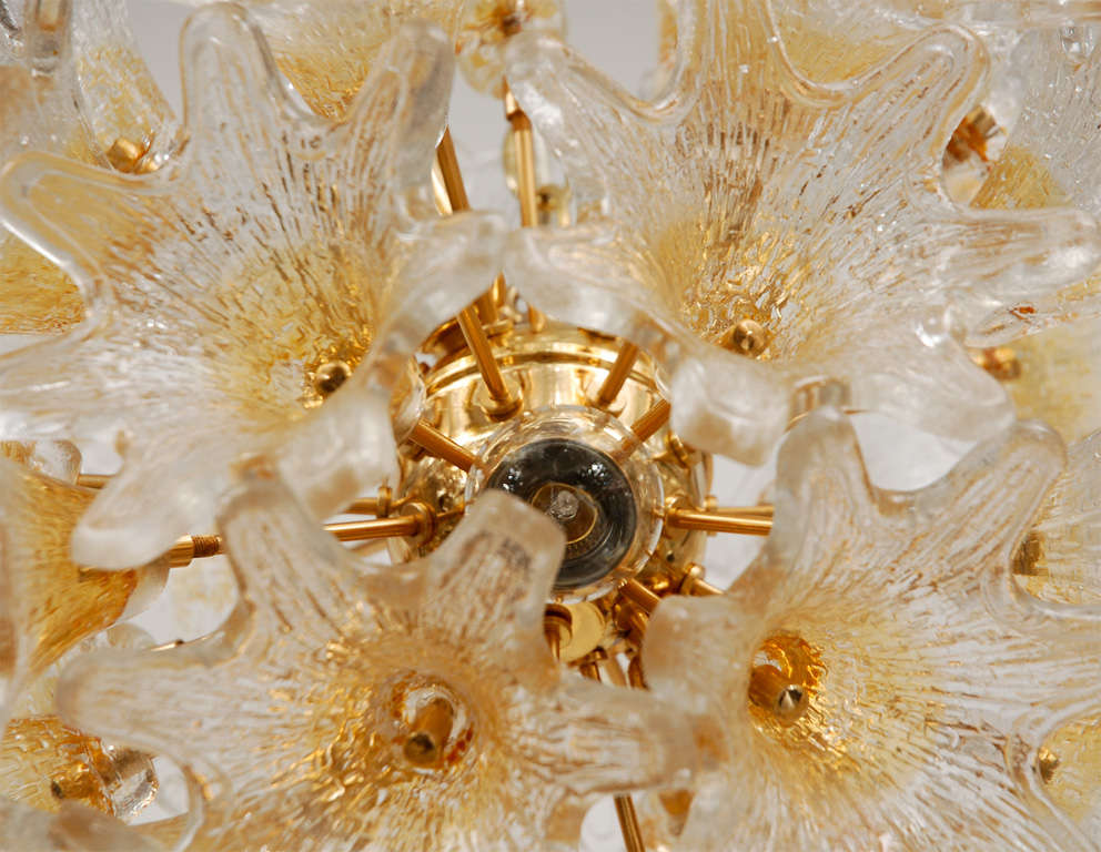 Murano Glass Flower Sputnik 2