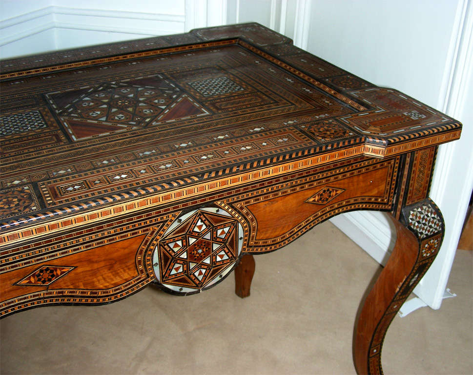 Syrian Centre Table - Desk For Sale 1