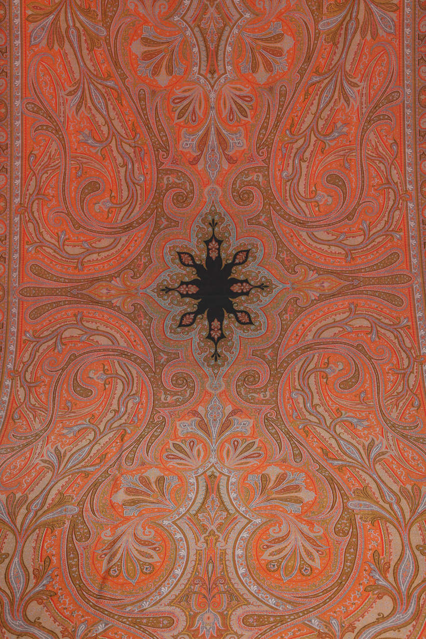 antique kashmir shawl