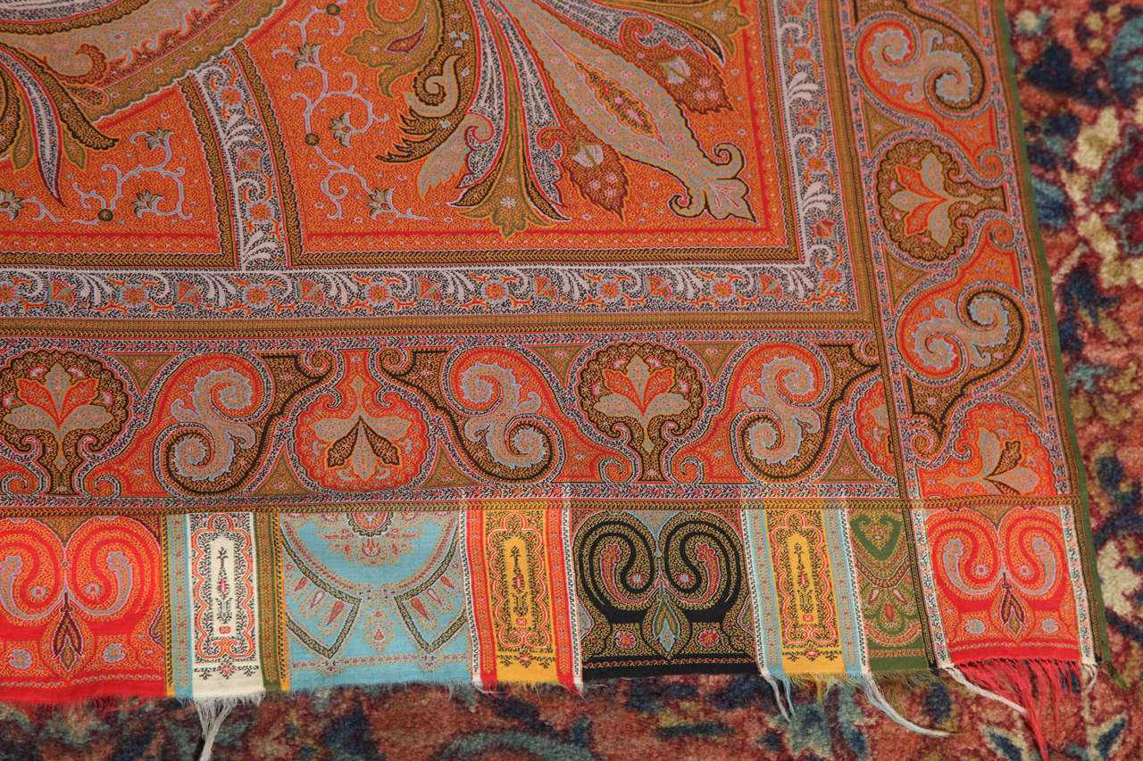 kashmir paisley shawl