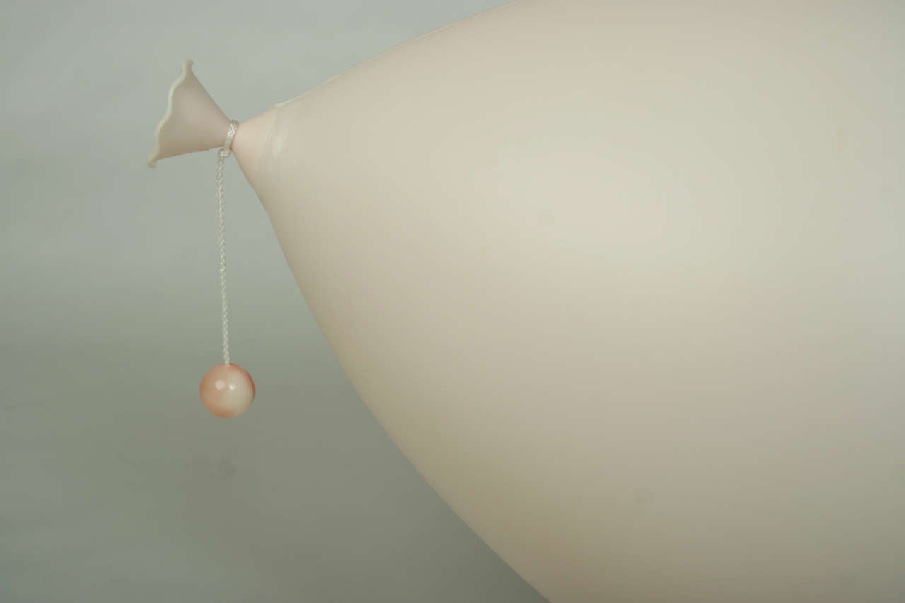 Mid-Century Modern 1970s Yves Christin for Bilumen Italian Balloon Lamp For Sale