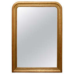 Large French Gilt Louis Philippe Style Mirror