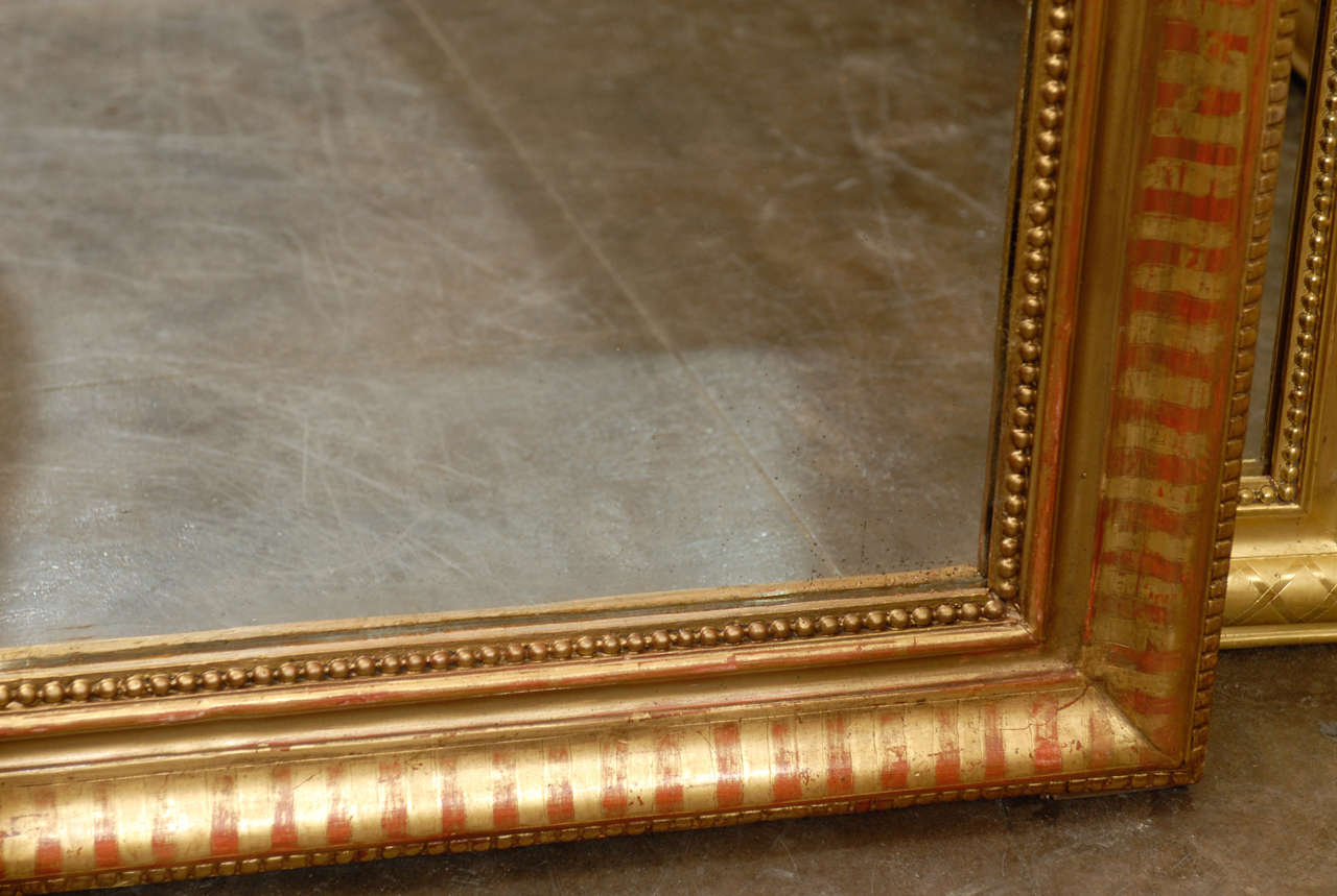 Large French Gilt Louis Philippe Style Mirror 3