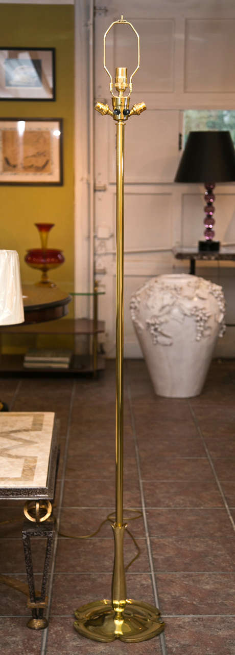 Ricardo Scarpa Brass Floor Lamp For Sale 4
