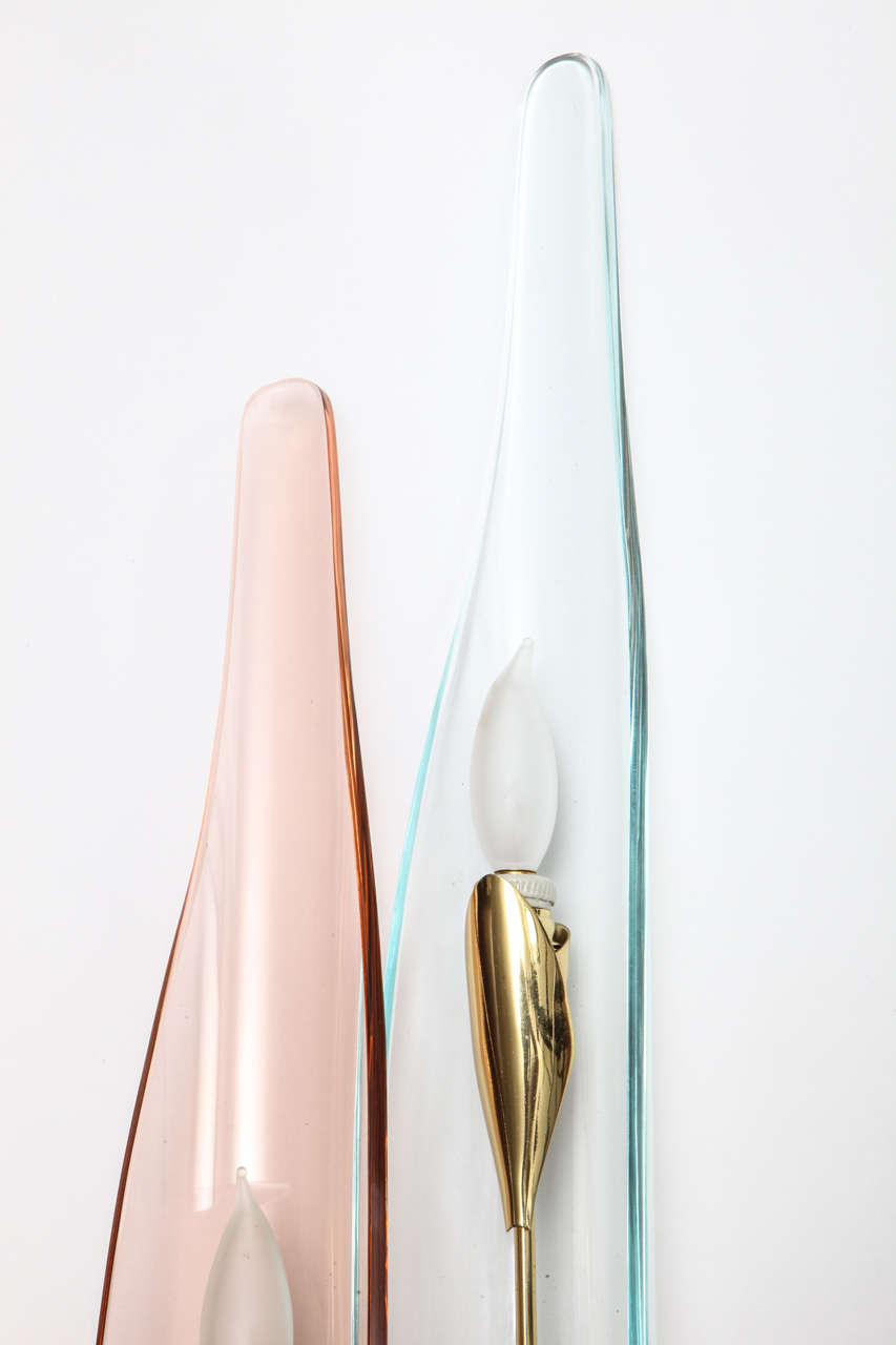 Mid-20th Century Pair of Fontana Arte 