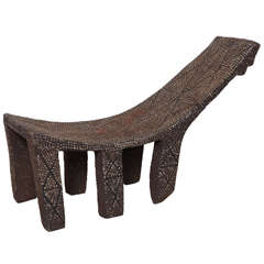 Late-19th Century studded chair Antique Late-19th Century studded chair