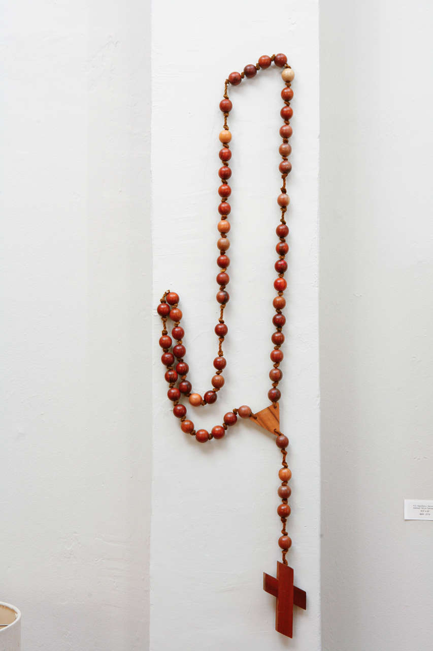Oversized Wood Rosary
