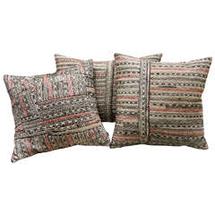 Afghani Nuristan Embroidered Pillows.