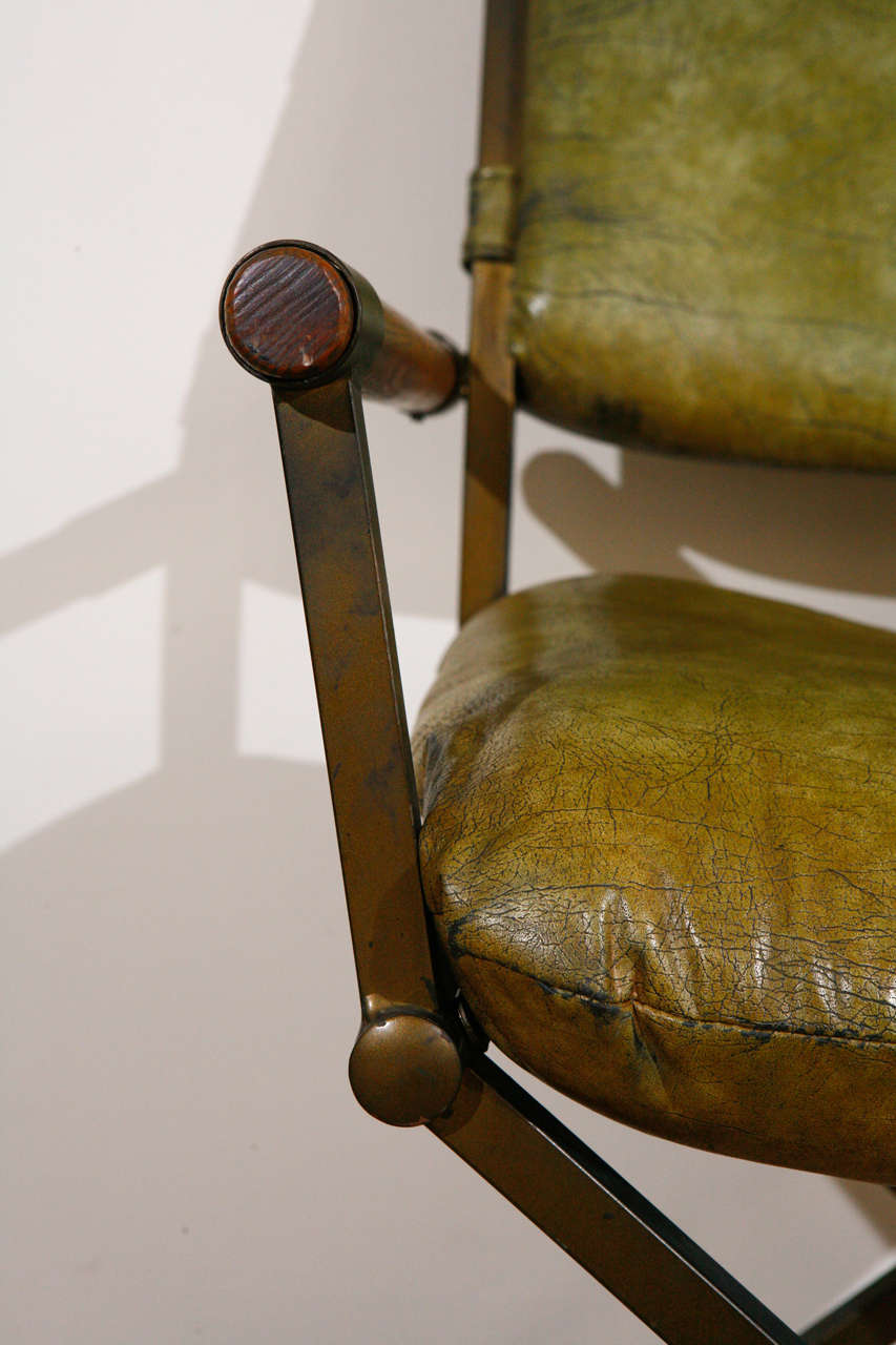 American Campaign Chairs in the style of Cleo Baldon