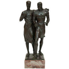 Bronze Sculpture signed A.W. Goebel 8