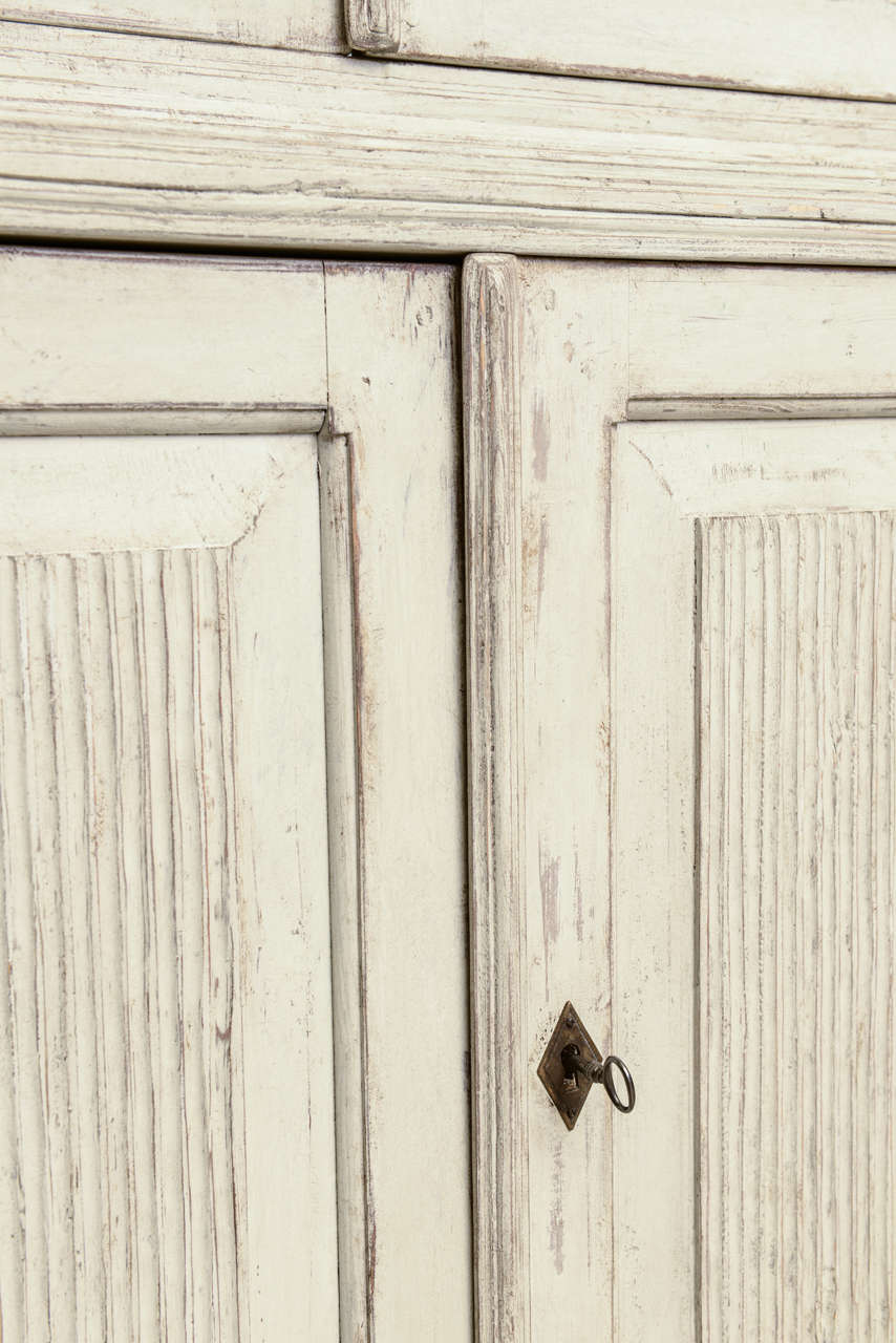 Pair of Large Antique Swedish Gustavian Library Cabinets 4