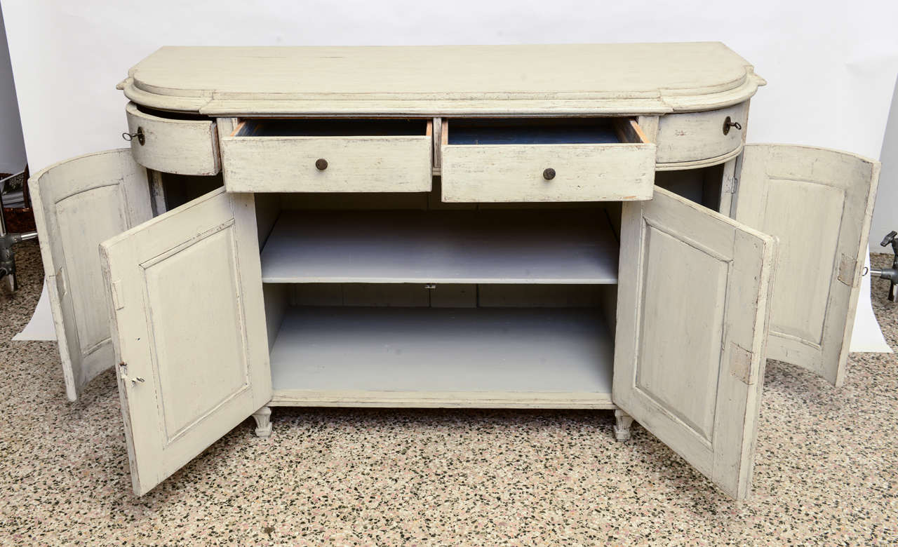 rounded sideboard