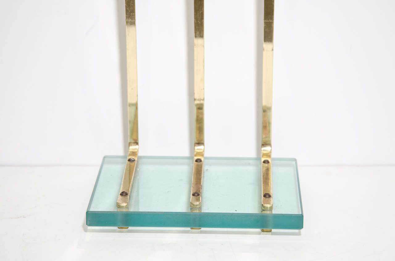 20th Century Set of Mid Century Fire Tools Attributed to Fontana Arte