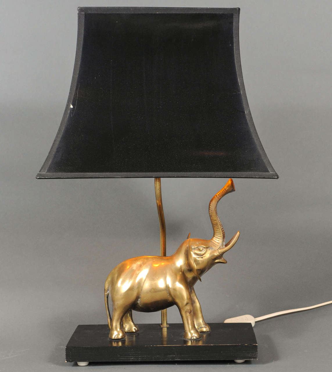 Brass Maison Charles elephant lamp