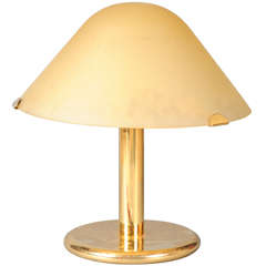 24x chic Italian brass and glass table lamps