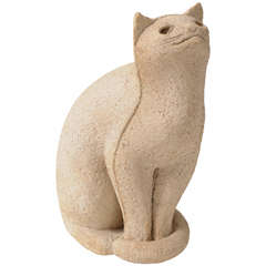 Cat Sculpture "Secrets of the 1970s" 1