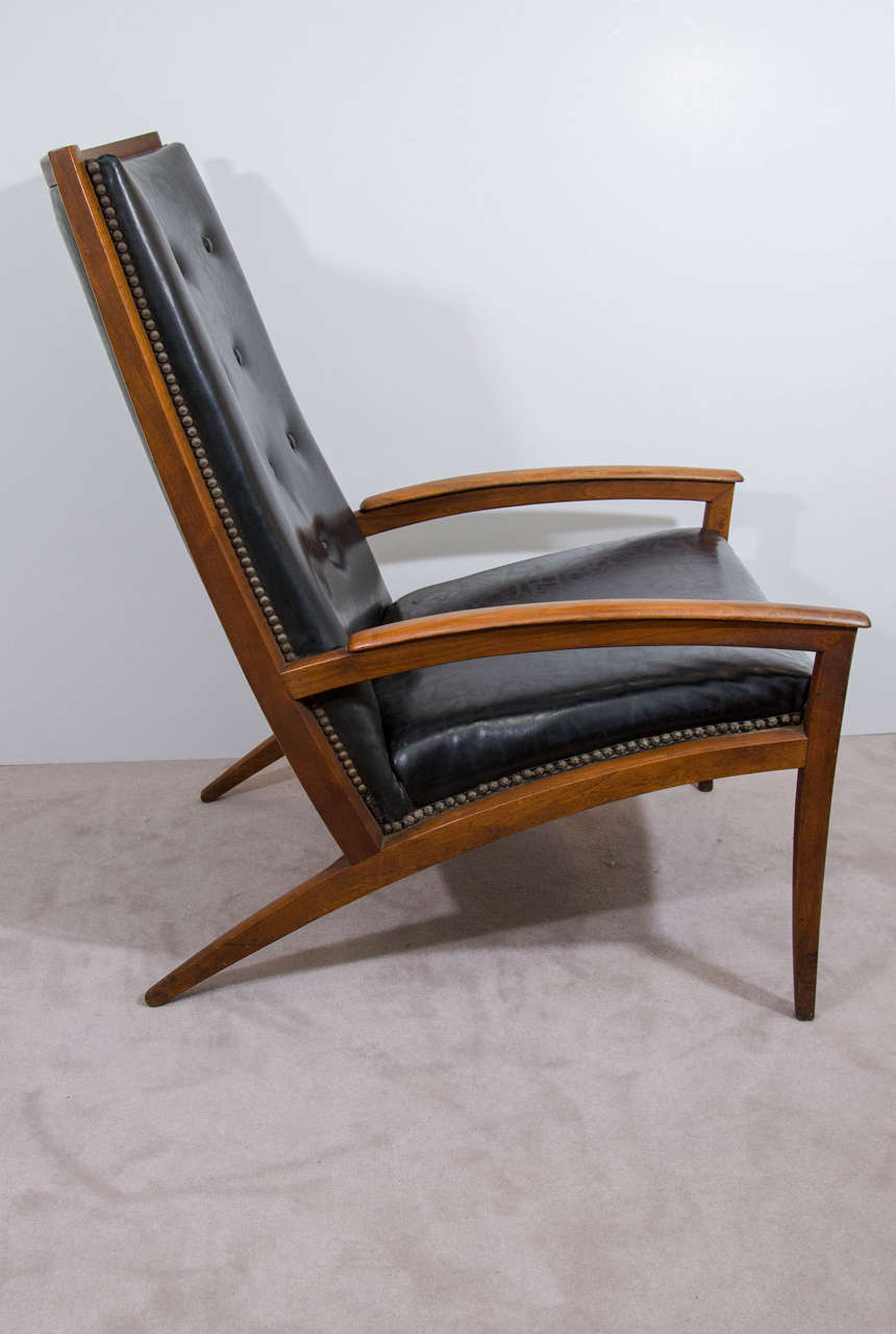 Mid-Century Modern Midcentury Parallel Group Chair by Barney Flagg for Drexel