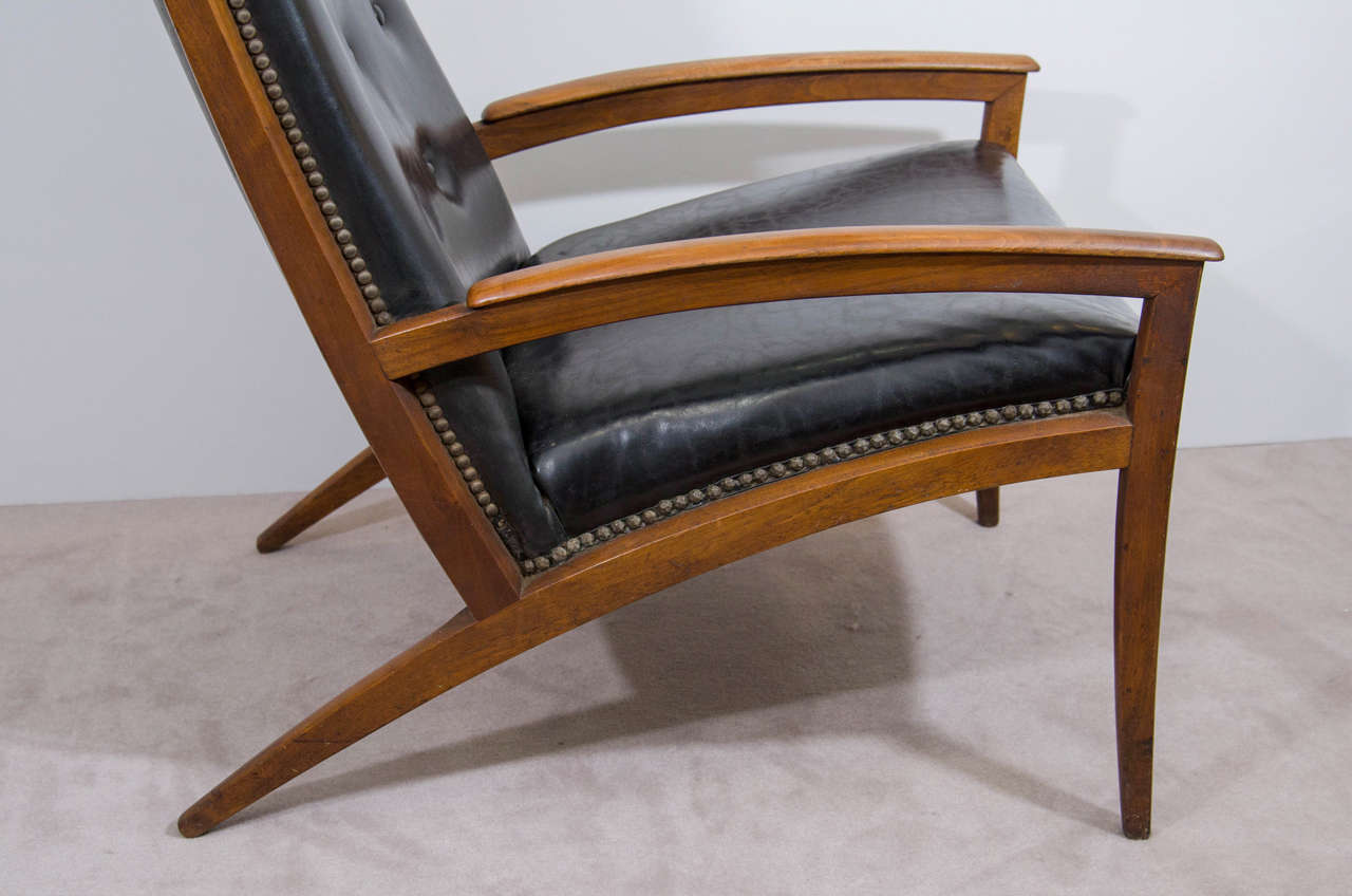 American Midcentury Parallel Group Chair by Barney Flagg for Drexel