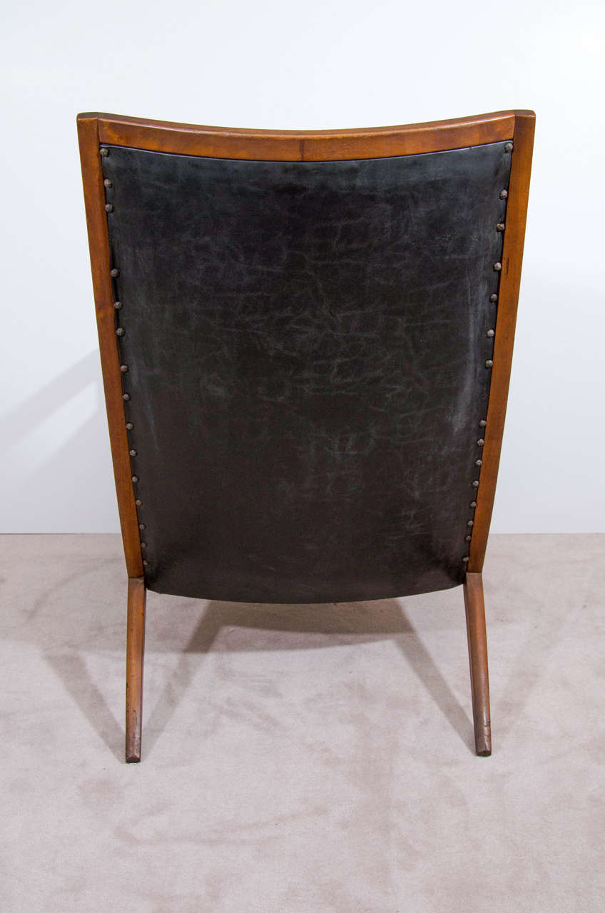 Midcentury Parallel Group Chair by Barney Flagg for Drexel In Good Condition In New York, NY