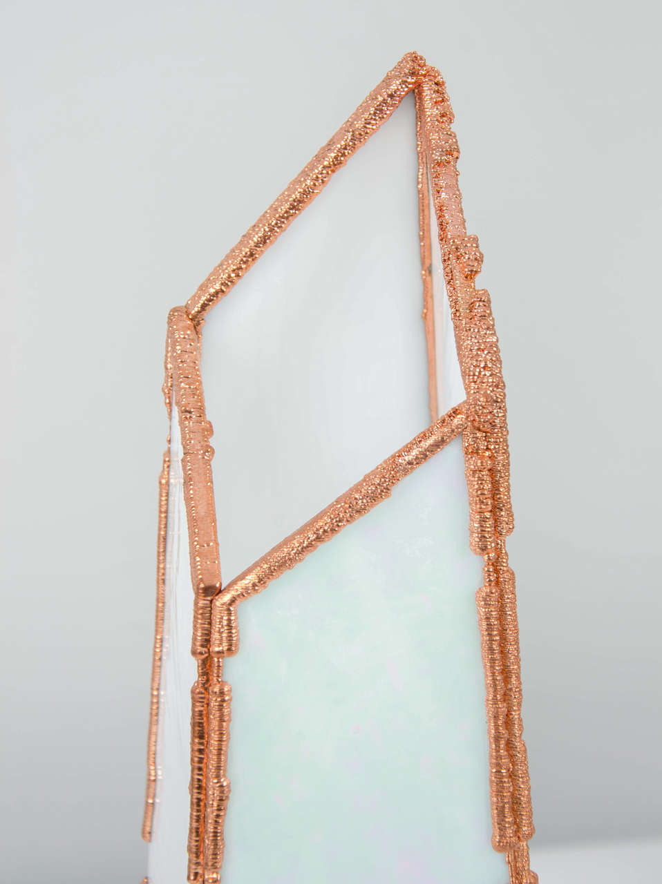 OverNight Vases, Unique Glass and Copper Mixed Colored Vases by Odd