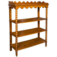 French Cherry Wood Server