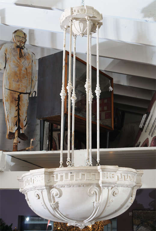 Ballroom Plaster Chandelier