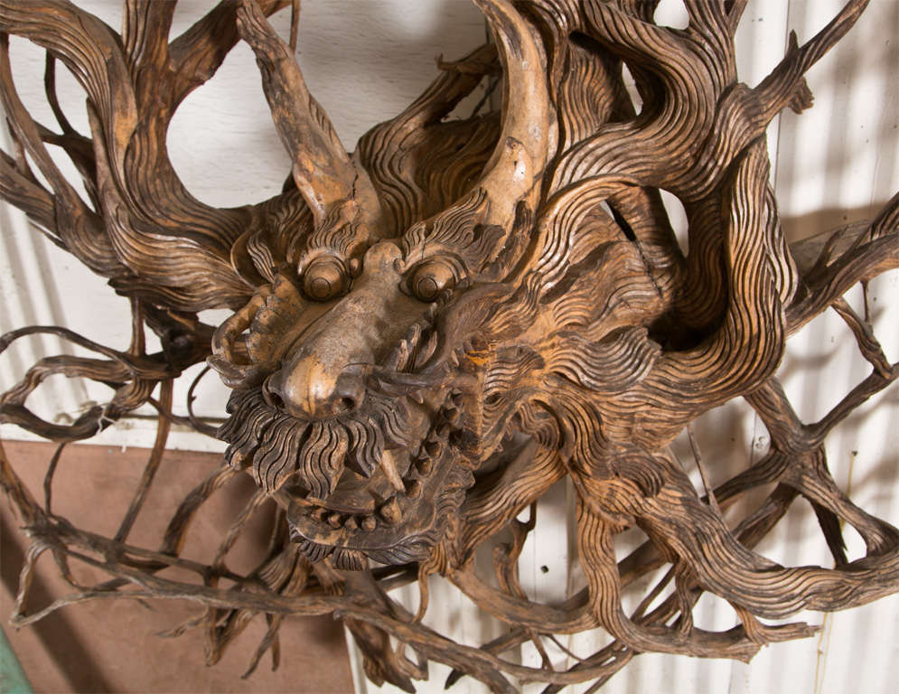 Large  Teak  Wood  Root Sculpture For Sale 1