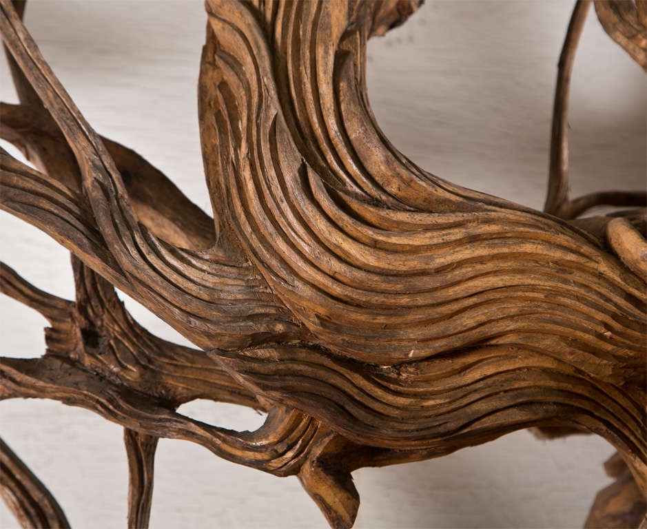 Large  Teak  Wood  Root Sculpture For Sale 3