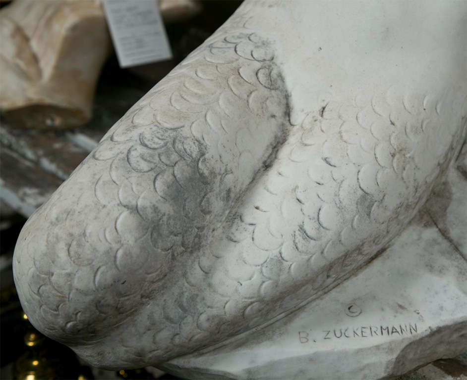 Carrara Marble Of Mermaid 1