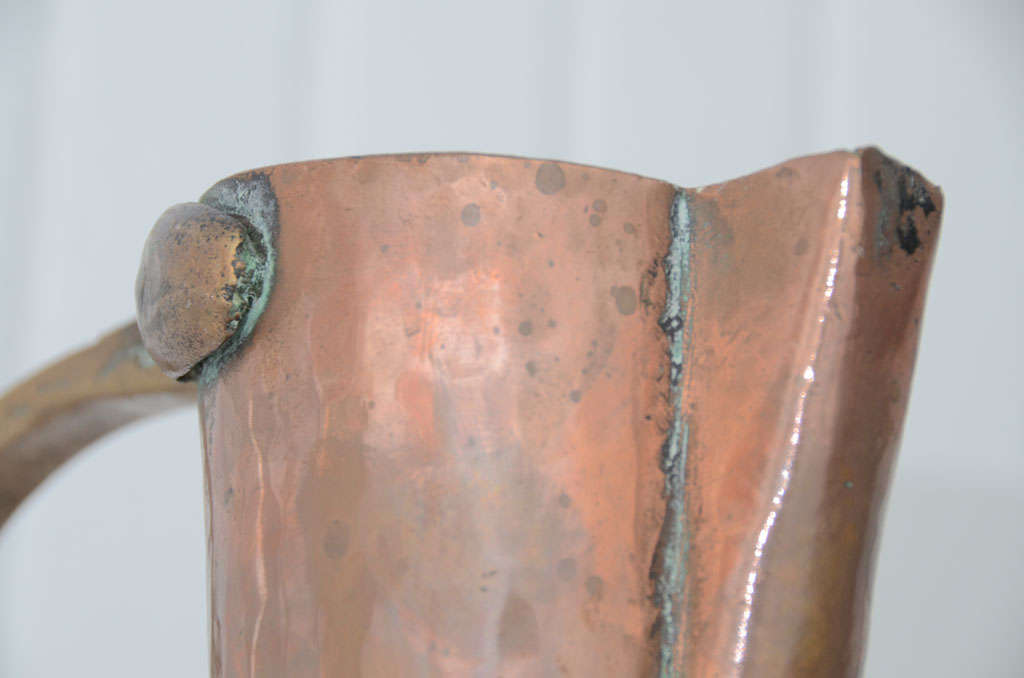 French Copper Pitcher For Sale 4