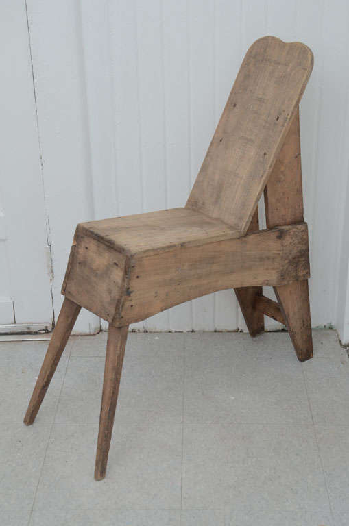 Vintage French Craftsman Chair