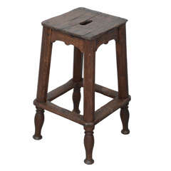 17th century Wooden Stool from France