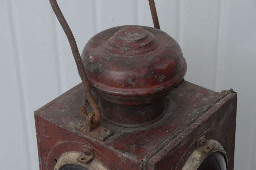 Railway Lantern For Sale at 1stDibs