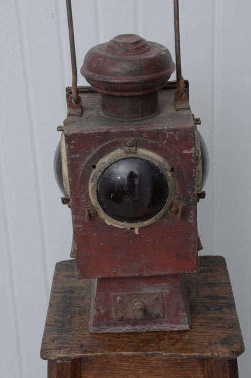 Railway Lantern For Sale at 1stDibs