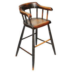 Used American Highchair, Circa 1830