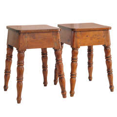 Pair of Italian Stools Pair of Italian Stools