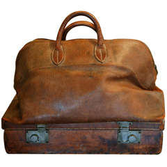 Vintage Hermes Mallette Bag , France 1930's