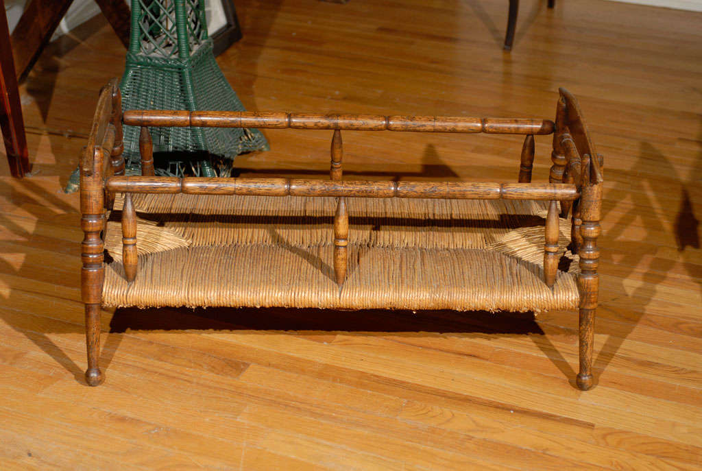 French Provencal Cradle c.1880s For Sale 1
