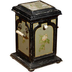 Victorian Coal Scuttle with Original Paint